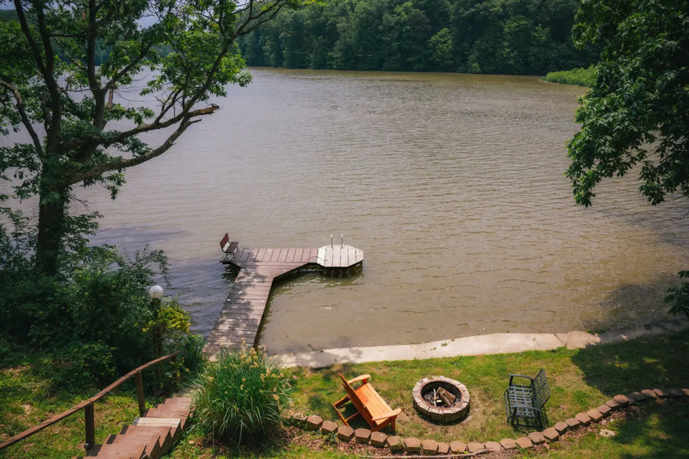 Photo 2 of Lakefront. Hot tub. Amazing views. 35 min to Indy