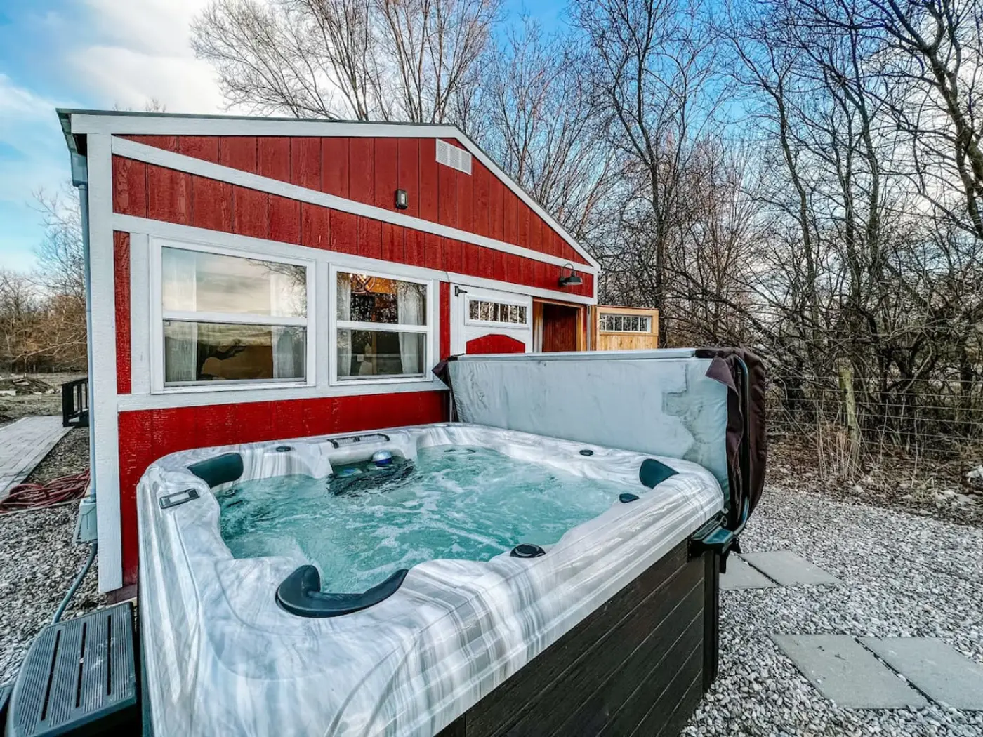 Photo 14 of Ruby’s Red Cabin — Hot Tub & Horses