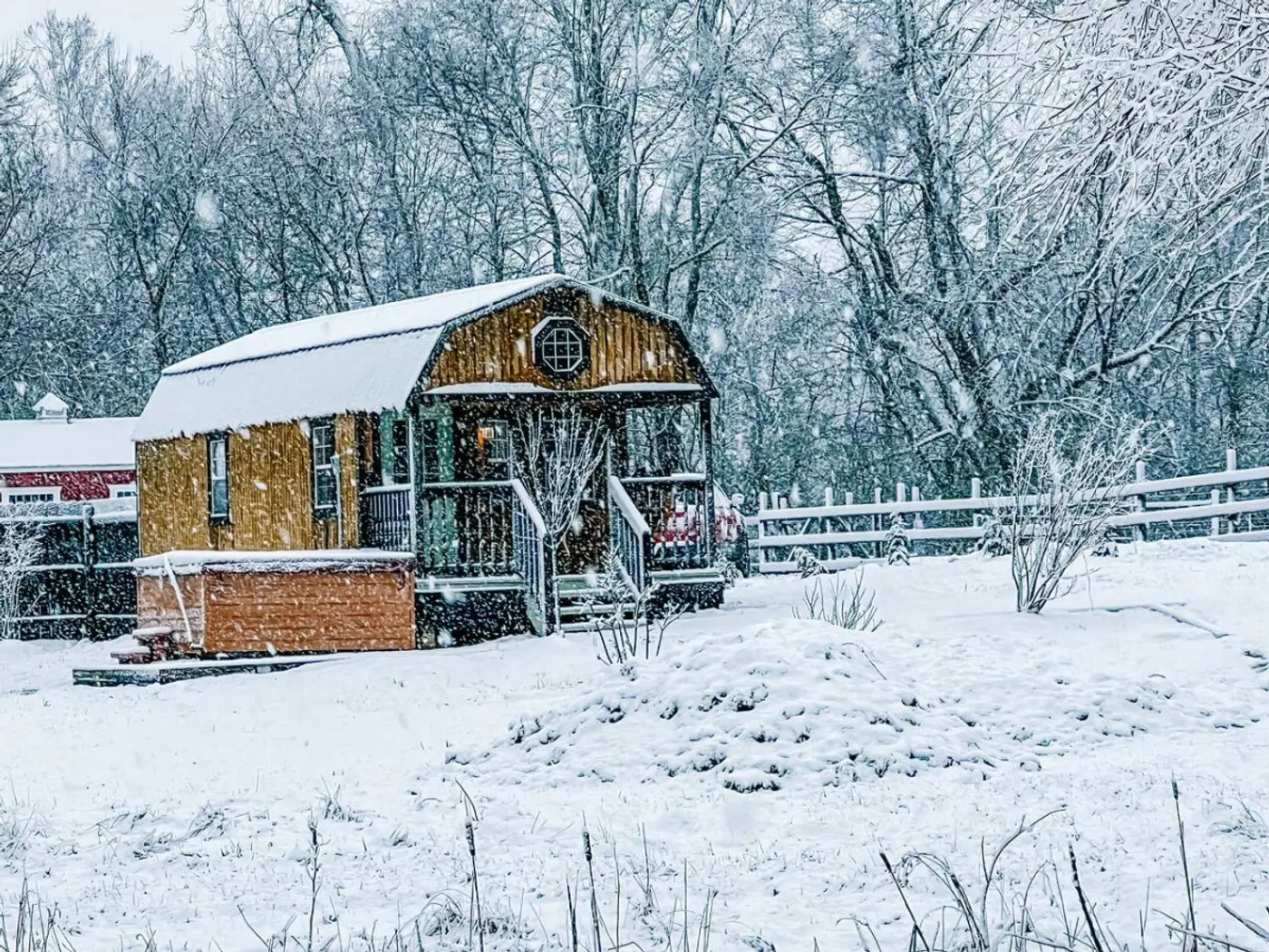 Photo 30 of The Teal Barn — Farm Stay with Hot Tub & Pond Views