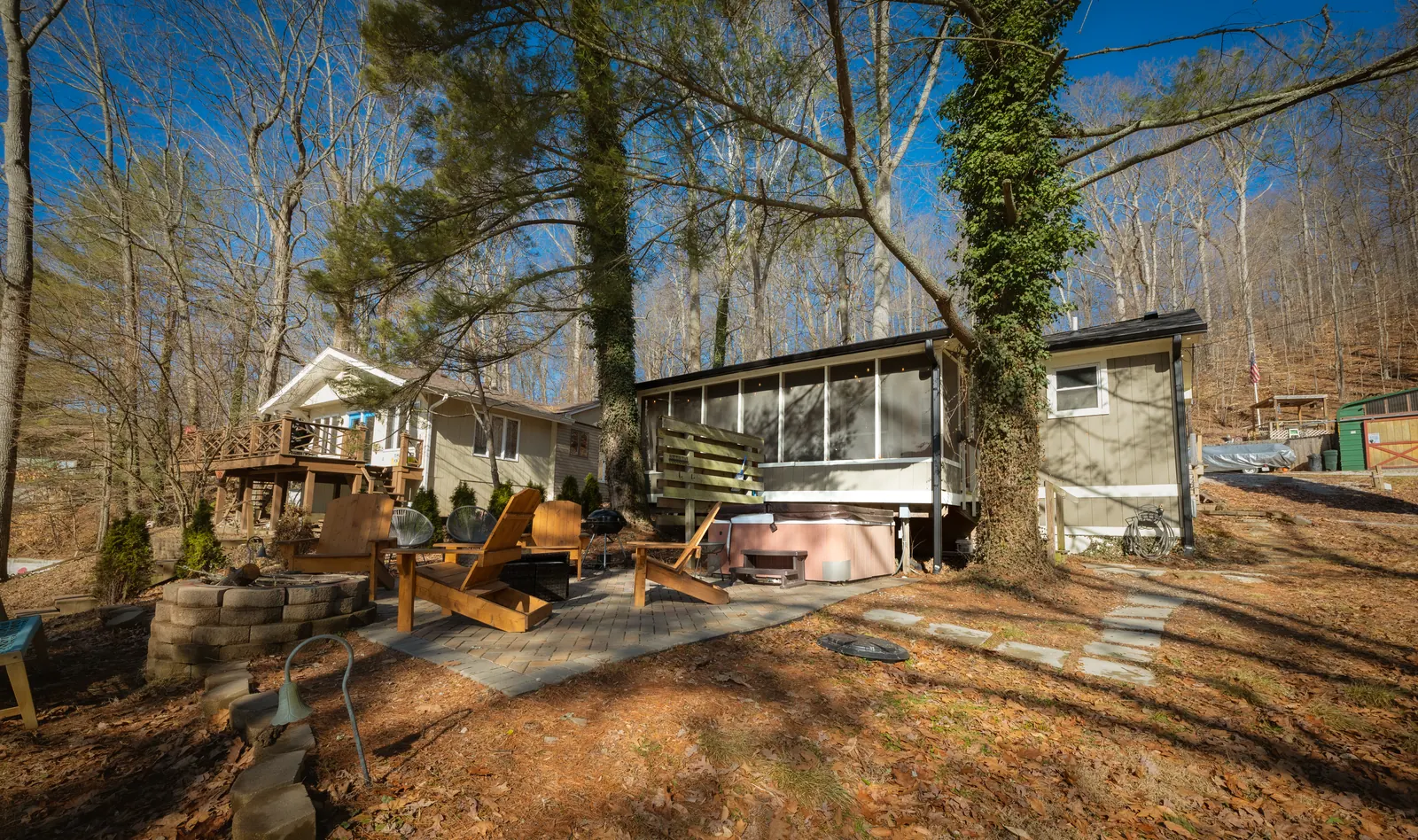 Two Lakefront Cabins — Side by Side, Sleeps 16