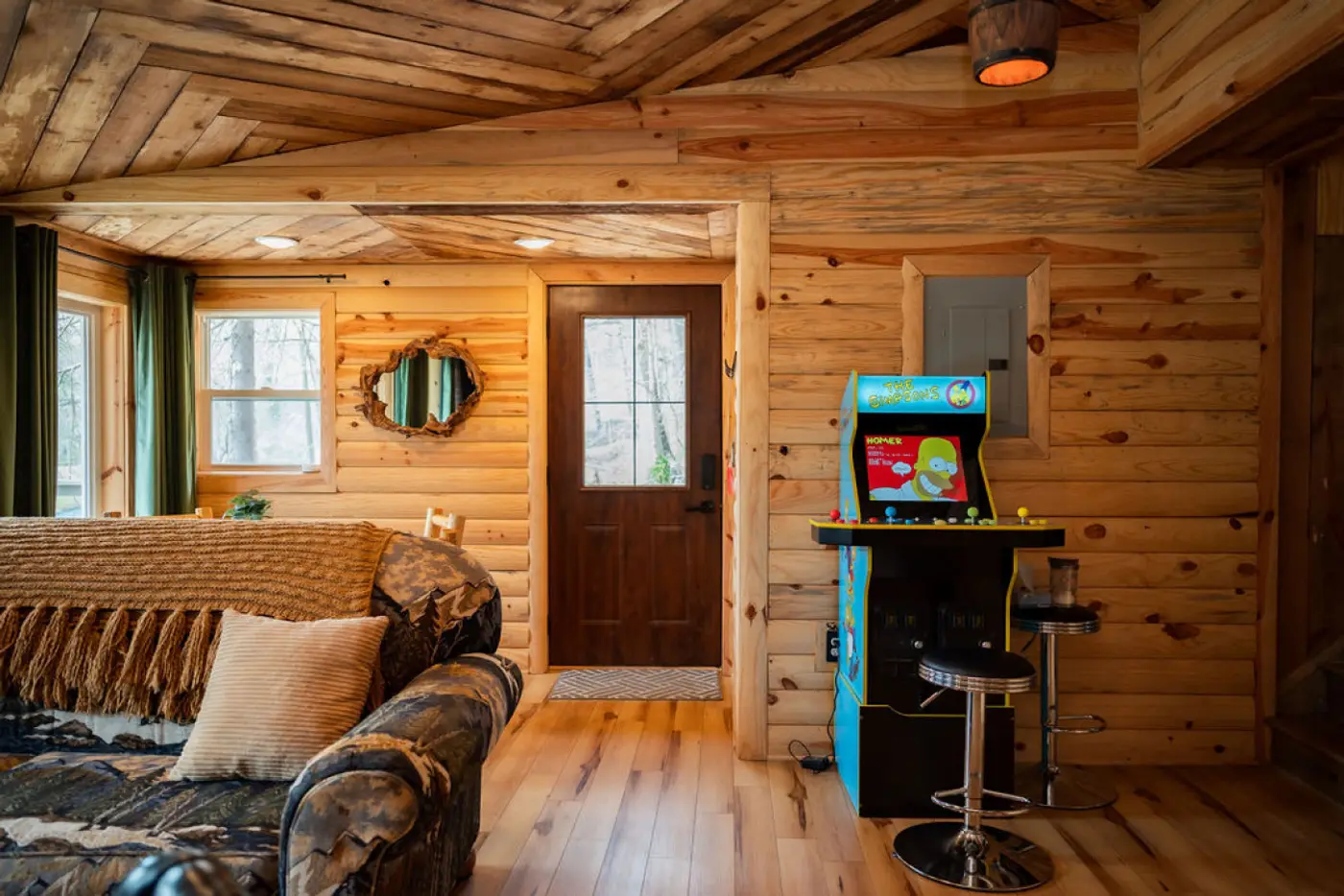 Photo 21 of The Hilltop Cabin — Lakefront with Hot Tub & Fire Pit