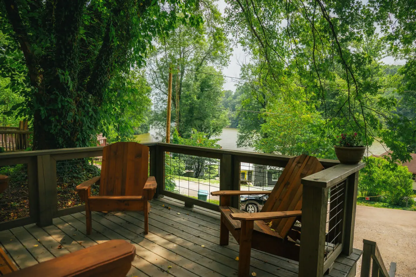 Photo 29 of The Hilltop Cabin — Lakefront with Hot Tub & Fire Pit