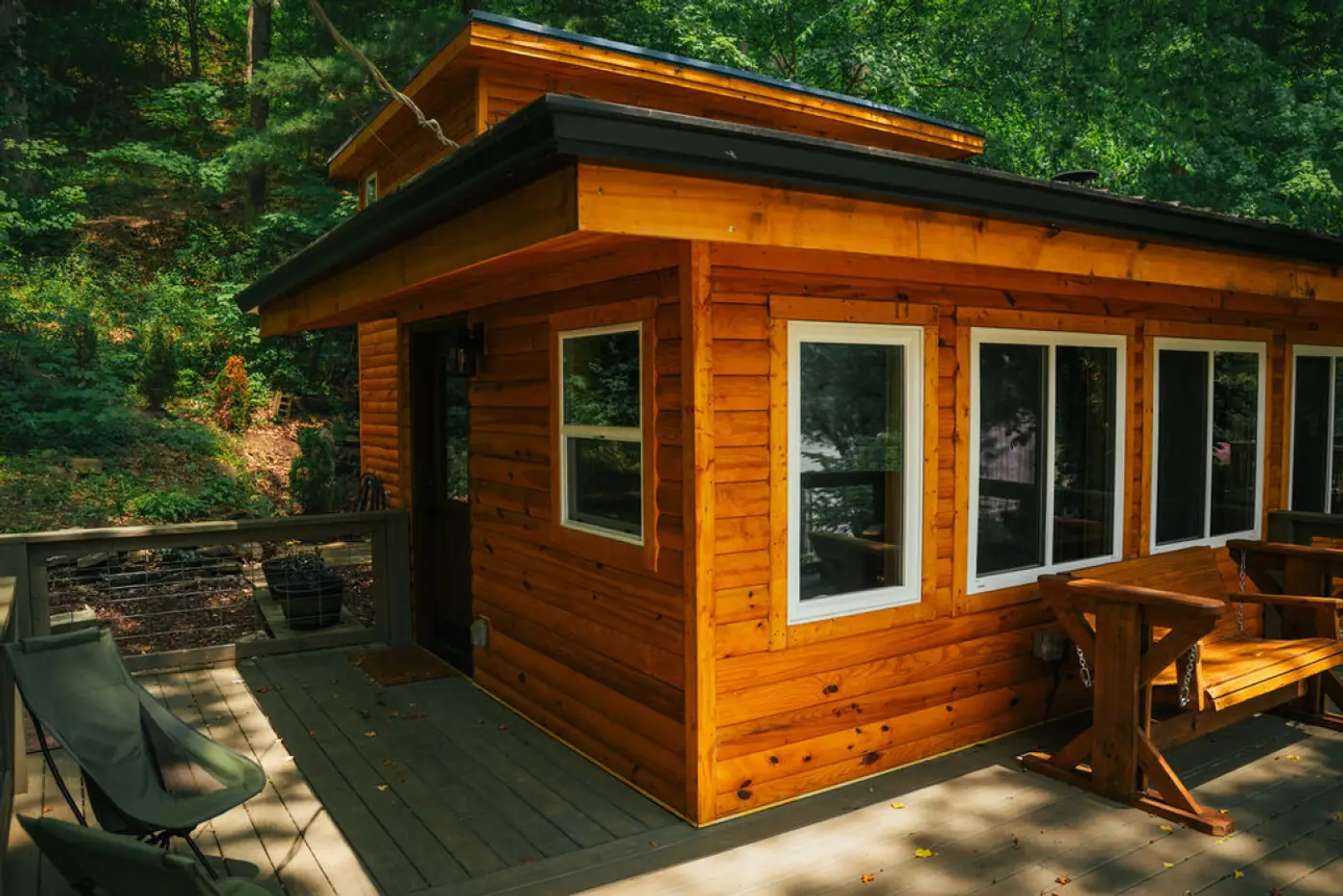 Photo 36 of The Hilltop Cabin — Lakefront with Hot Tub & Fire Pit