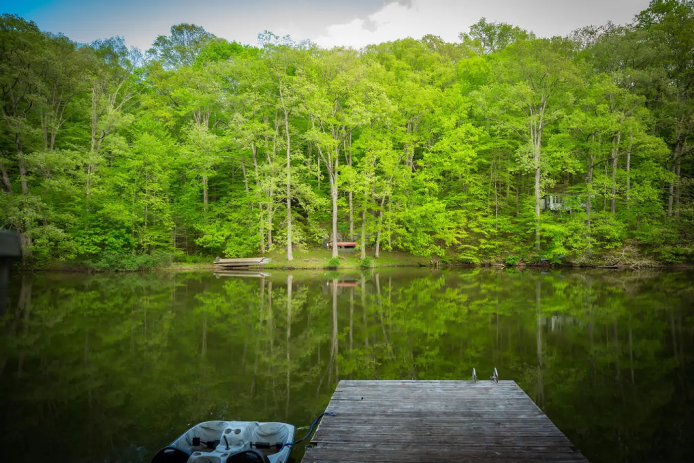 Photo 21 of Nestled in Nirvana — Lakefront Cabin with Hot Tub