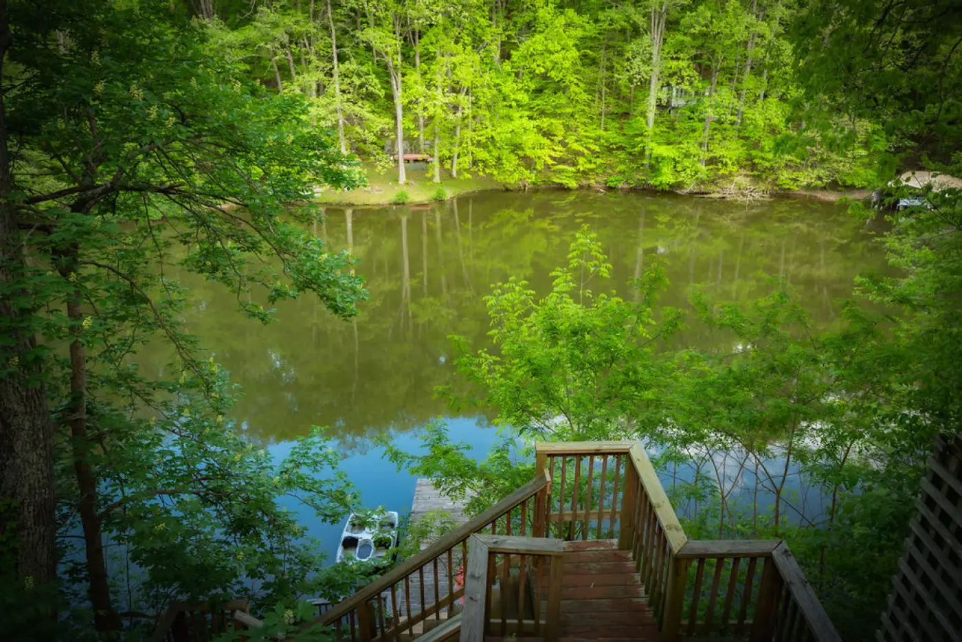 Photo 22 of Nestled in Nirvana — Lakefront Cabin with Hot Tub