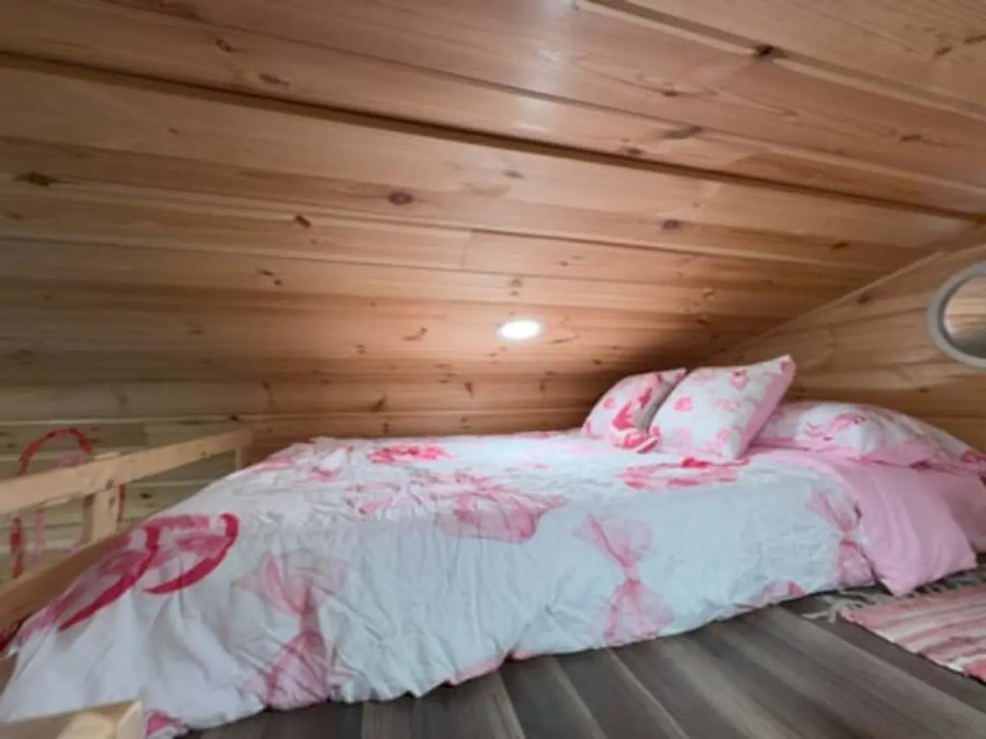 Photo 12 of Pink Saddle — Tiny Cabin with Hot Tub & Lake Views